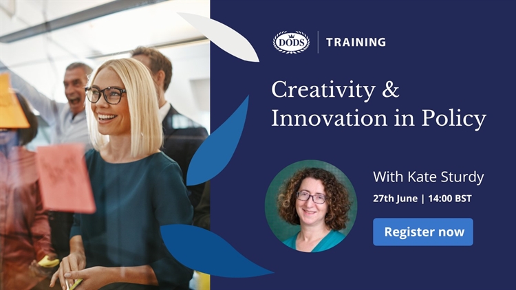 Webinar recording: Creativity & Innovation in Policy